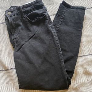 Old Navy Rockstar Secret Soft Jeans Black Size 12